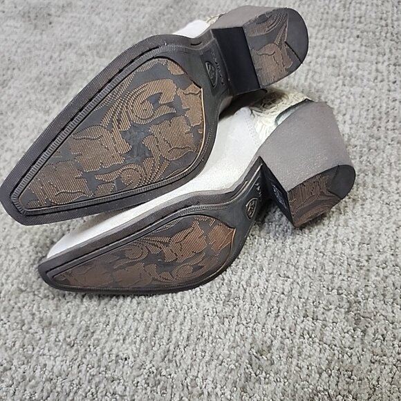 Ariat Boots Bradley Snip Toe Suede Women's Size 6.5B New - Picture 6 of 11